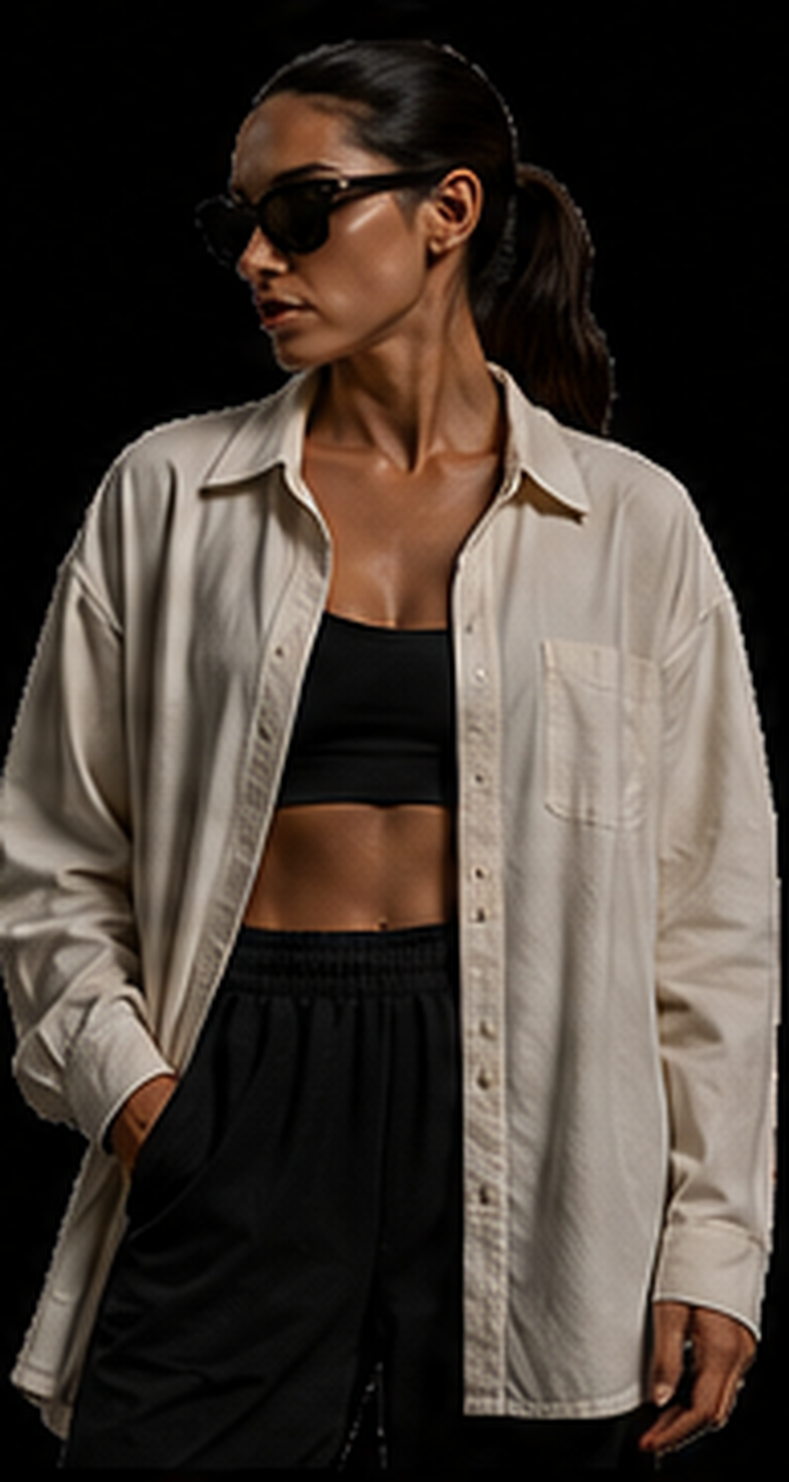 ELAPSED Lightweight Shirt — Bone