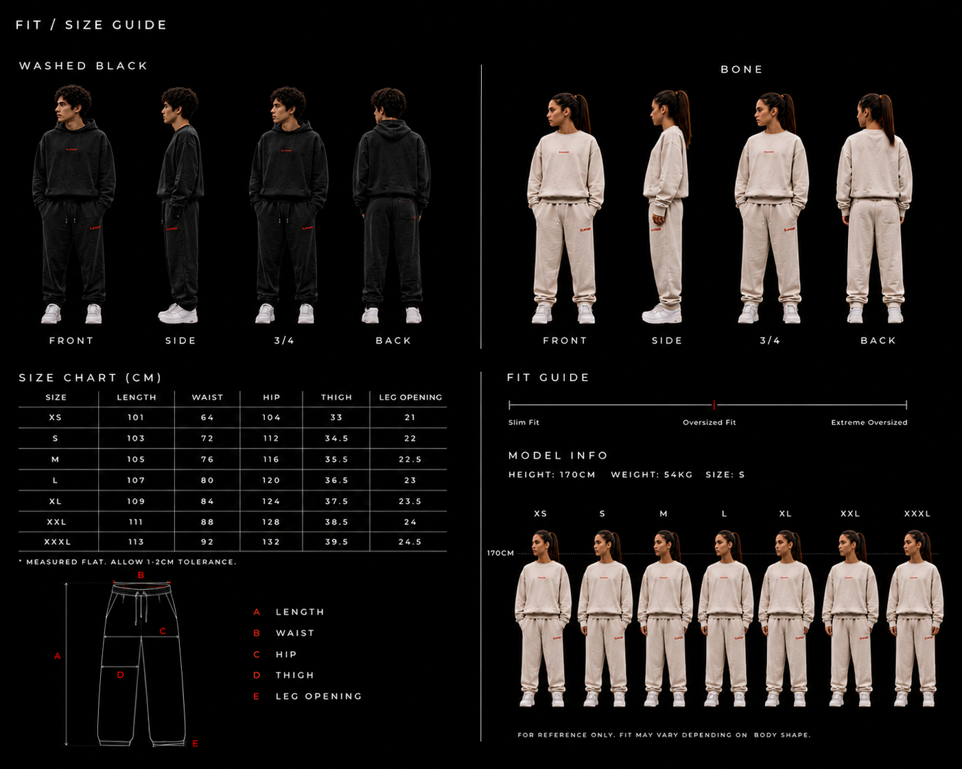 ELAPSED Heavyweight Sweatpants
